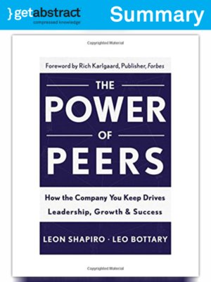 cover image of The Power of Peers (Summary)